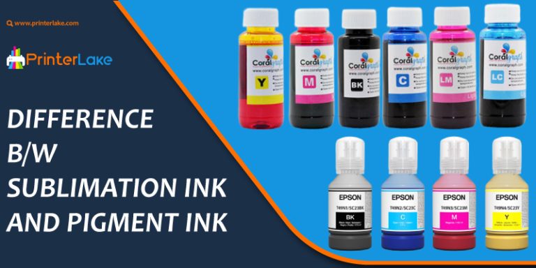 Difference Between Sublimation Ink and Pigment Ink