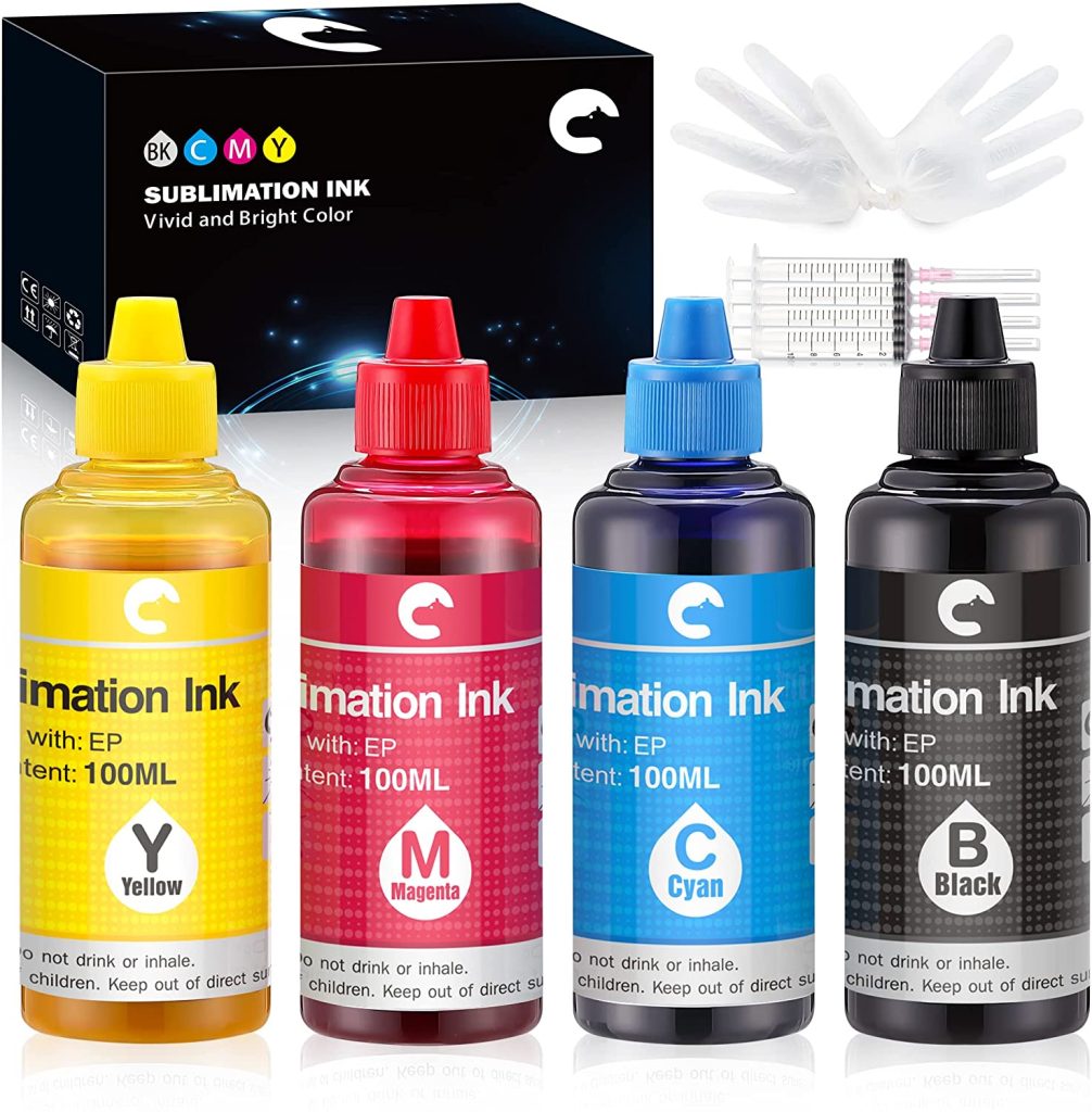 Hiipoo Sublimation Ink Refilled Bottles - Best Sublimation Ink