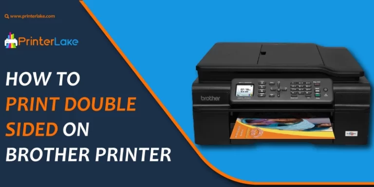how to print double sided on Brother Printer