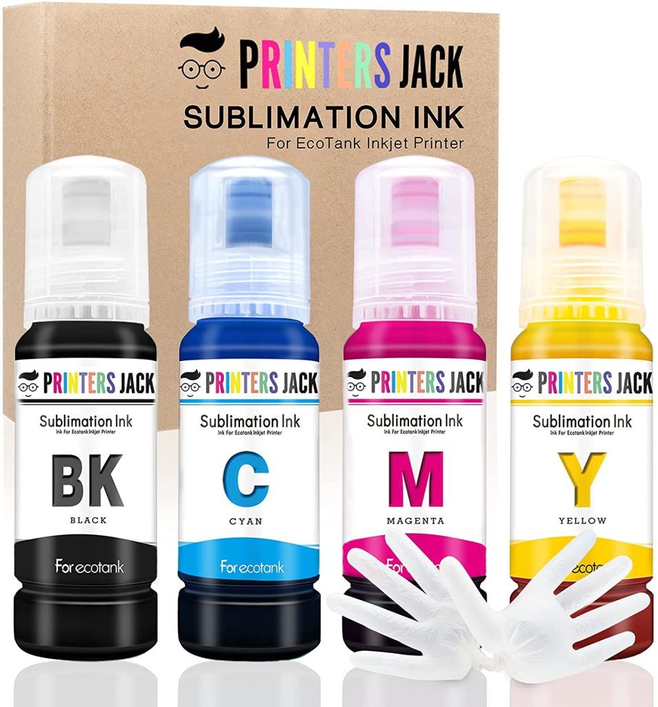 Printers Jack 4x100ml Sublimation Refill - Best Sublimation Ink