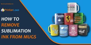 How to remove sublimation ink from mugs