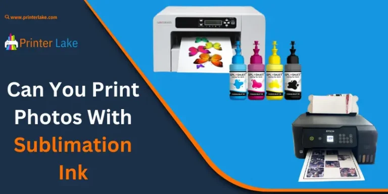 Can You Print Photos With Sublimation Ink